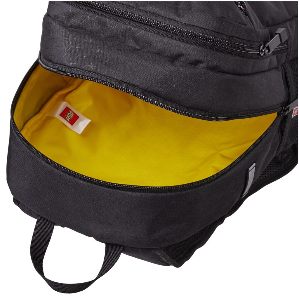 LEGO Bricks Extended Backpack, for Boy Black Backpack