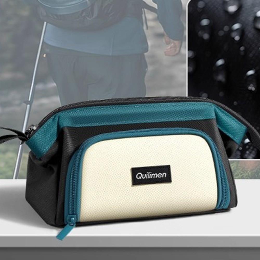 Multiple Layers Stationery Bag Multifunctional Pen Pencil Case Simple Pencil Bag  Student