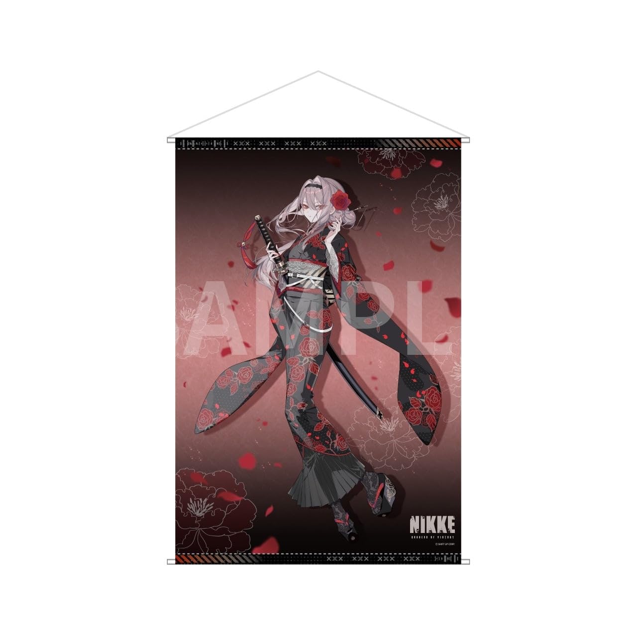 

Goddess of Victory: NIKKE Kyomafu 2025 MegaNike Store Exclusive B2 Tapestry Guren: Black Shadow