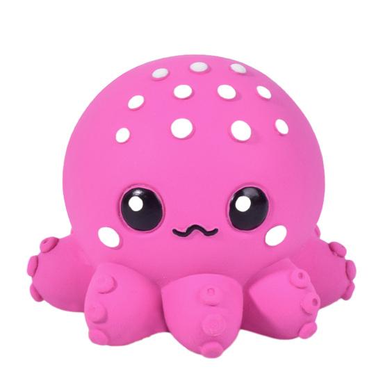 

Морское Животное Игрушка для Собак Латексный Пищащий Осьминог Игрушка-Жевалка для Собак Плавающий Акула Игрушка-Рыба-Фугу для Собак Игра в Апорт розы красного