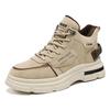 Herren Frühlings Atmungsaktive High-Top Freizeitschuhe - Rutschfest, Verschleißfest, Trendige Arbeitsschuhe