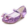 Nuove scarpe autunnali con paillettes, scarpe da principessa in pelle