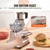 Commercial Burger Patty Maker, 100mm/4inch Hamburger Beef Patty Maker, Heavy Duty Food-Grade Stainless Steel Bowl Burger Press Machine, Kitchen Meat