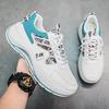 2025 Luxury Sneakers for Men Two-tone Men's Low-top Platform Lace-up Casual Sports Shoes Men's Outdoor Running Vulcanized Shoes