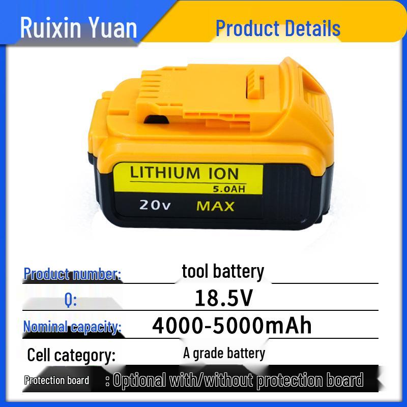 18V/20V Multi-Tool Battery Pack: Wrench, Car Wash Gun, Chainsaw Accessories
