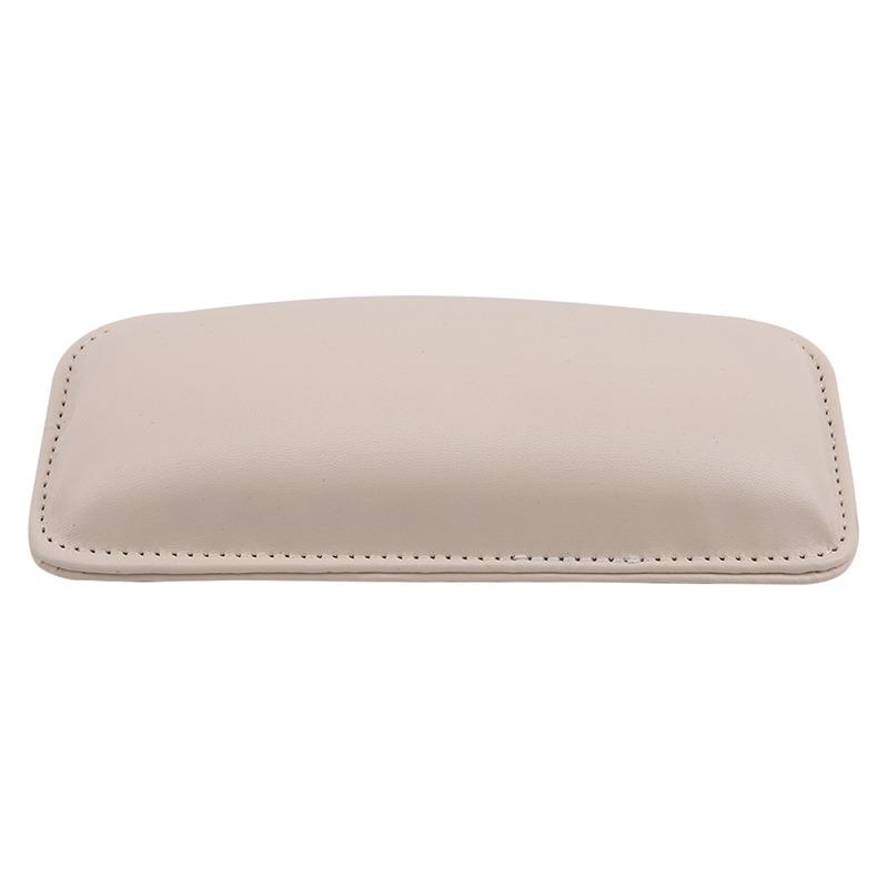Car Knee Cushion Leather Knee Pad For Car Interior Pillow Comfortable Memory Foam Universal Truck Thigh Support Car Accessories