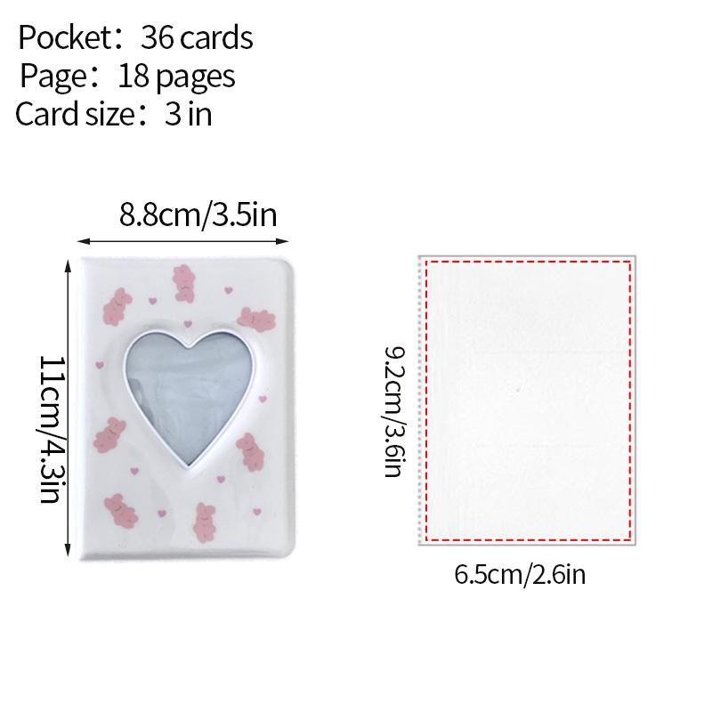 Kpop Photocards Holder Poca Packaging Mini Photo Album Card Collect Book Photo Card Packaging Supplies Card Holder
