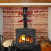 Quiet Heat Distribution Circulator Fan Suitable For Wood Burners Fireplaces Enhancing Stove Efficiency Efficient Heating