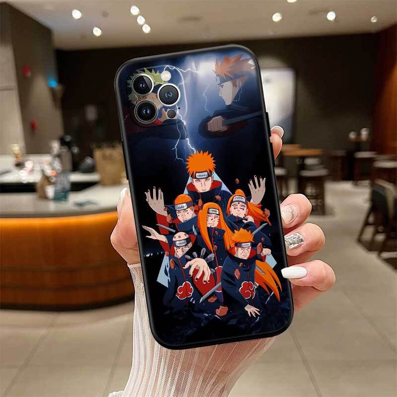Anime Naruto Akatsuki Phone Case for Xiaomi Poco C40 C51 C50 C55 C65 C71 C75 C85 F8 F7 F6 F5 F3 F2 X7 X6 X4 X3 X2 M7 M6 M5 M4 M3 M2 Pro