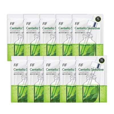 Faith In Face Fif Centella Asiatica Sensitive Ampoule Mask 10 Sheets