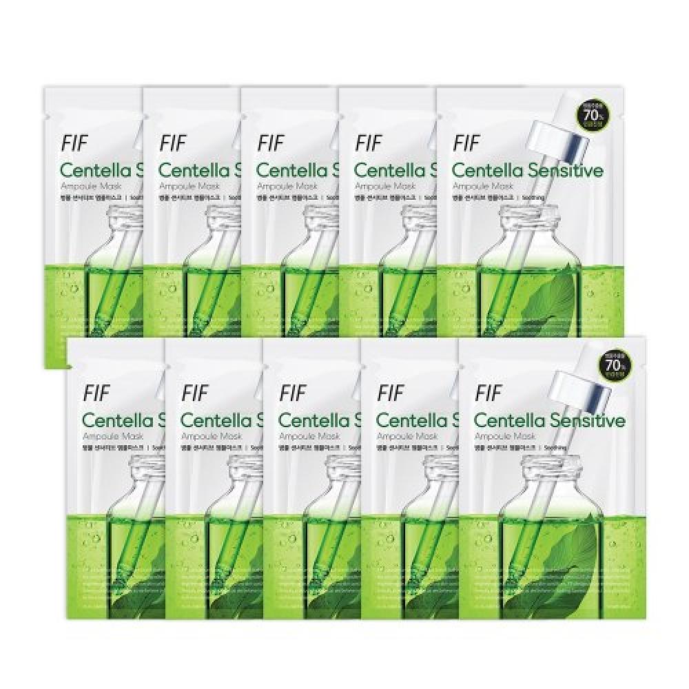 Faith In Face Fif Centella Asiatica Sensitive Ampoule Mask 10 Sheets none