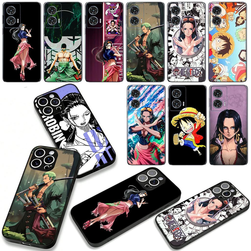 Zoro Nico Robin ONE PIECES Luffy Cover Phone Case for OPPO A18 A16 A17 A38 A54 A40 A60 A80 A78 A79 A57 A55 A96 A15 A53