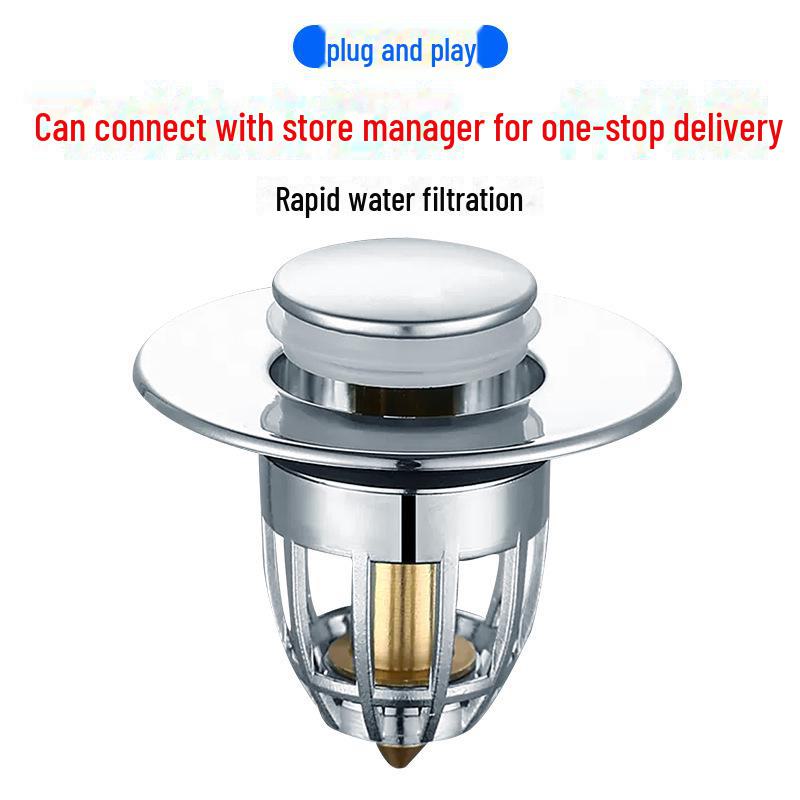 

Универсальная заглушка для слива дезодоранта в ванную комнату с медным сердечником Bounce core copper core type