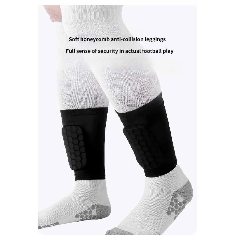 Mini Football Shin Guard Covers - Built-in Mini Shin Guard Covers, Suitable for Men, Women and Teenagers - Small Shin Guards