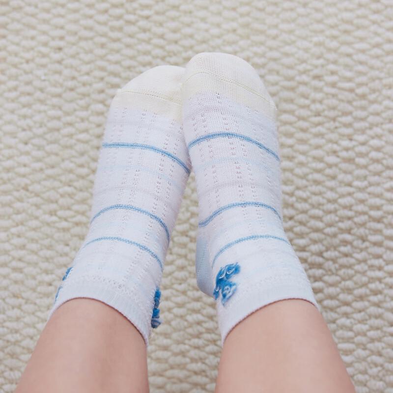 Minibala Kids' Breathable Mid-Calf Socks (5-Pair Pack)