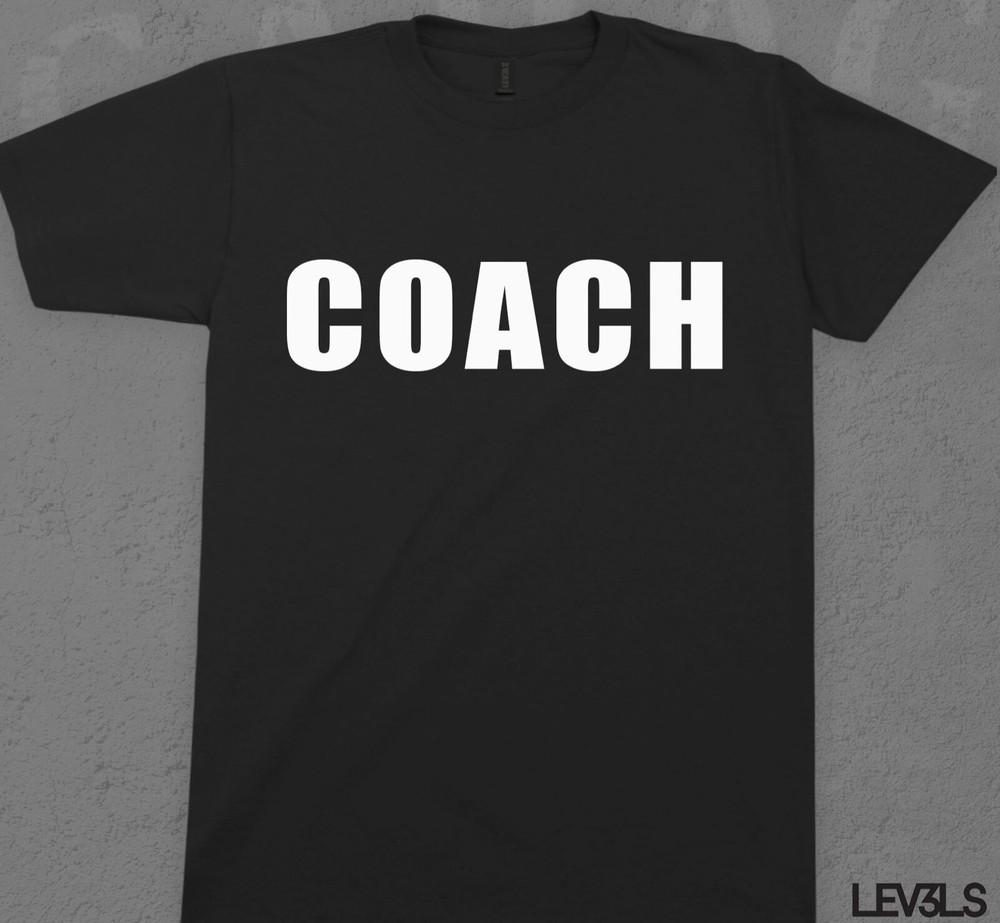 Coach Graphic Print Black T-shirt