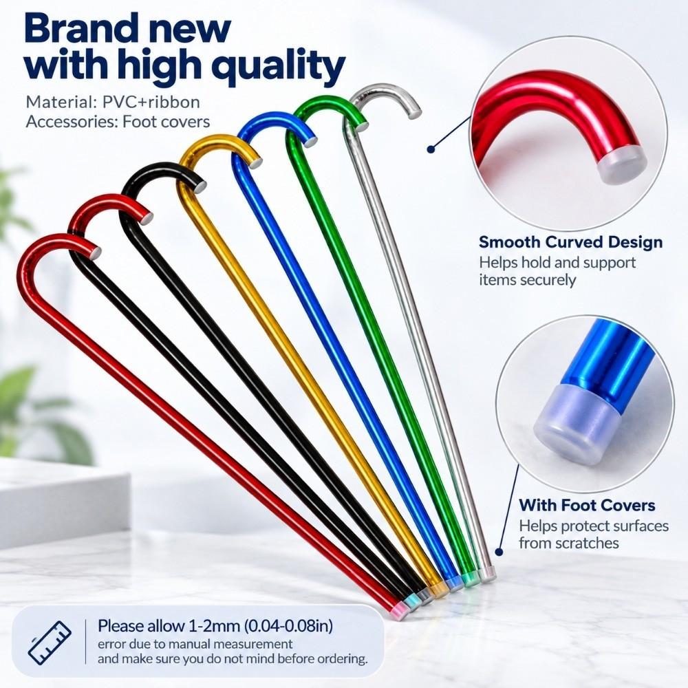 10 Colors Adult Children's Laser Dance Cane Out Dancing Hand Cane Stick for Dance Accessories