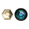 Crystal Carved Seal Stamp Head Irregular Crystal Stone Sealing Stamp Head for Seal Invitations Envelope Scrapbooking