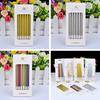 Color Candles 6/8pcs/box Wedding Party Birthday Cake Candles Decoration Party Supplies For Children Kids
