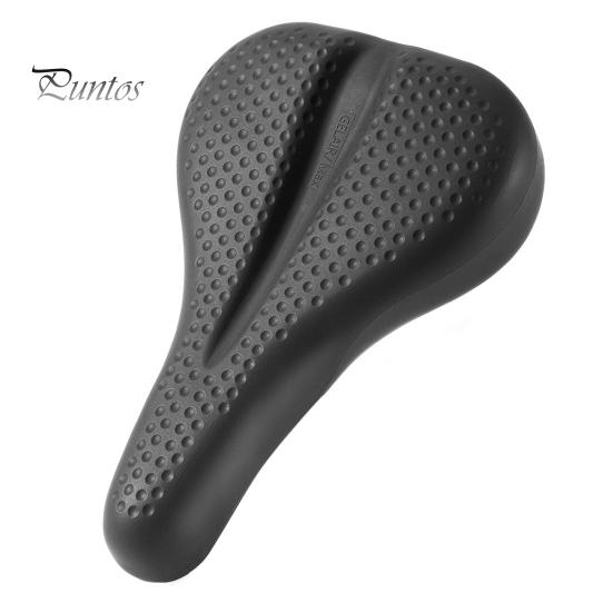 

Дышащий чехол на подушку велосипедного сиденья Нескользящий дизайн Устойчивый к высоким температурам сотовый каркас Силиконовый чехол на велосипедное седло Аксессуары для велоспорта чёрный