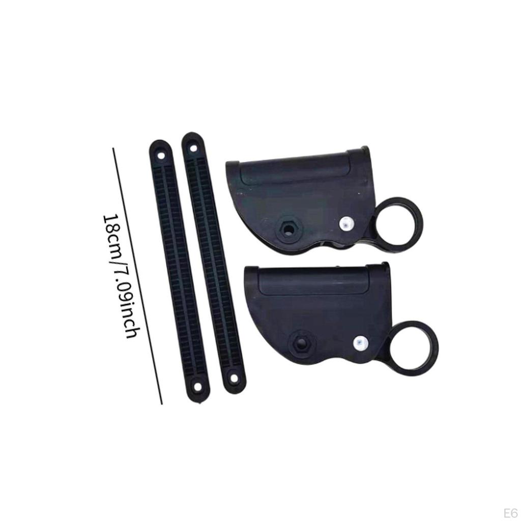 1 Paar Verriegelungsriegel Scharniersatz Schwerlast Reparatur Ersatzkit Stuhlbeschläge für Heimgebrauch