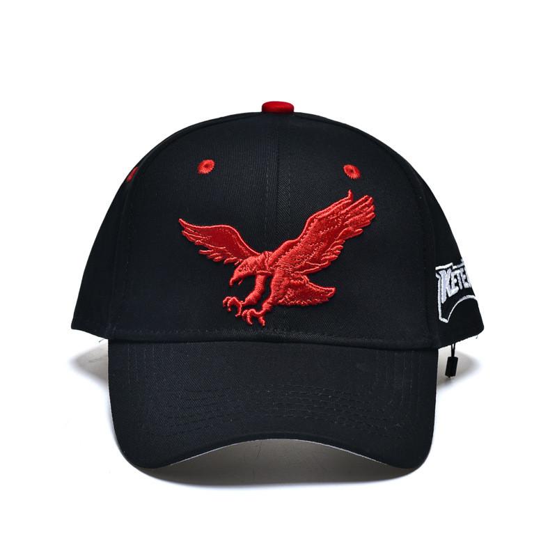 Old Eagle Embroidered Baseball Cap With Sun Protection And Breathable Cotton For Casual Wear