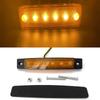 Auto Side Marker Indicator Light LED 12V 24V 6 SMD LED Car Bus Truck Lorry External Lights Low Trailer Rear Warning Lamp