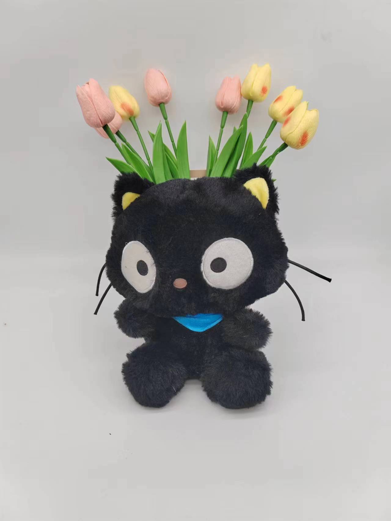 Плюшевая игрушка Черный кот Chococat - Плюшевая кукла кошка в шоколаде Sanrio Amazon Hot Ordinary packaging