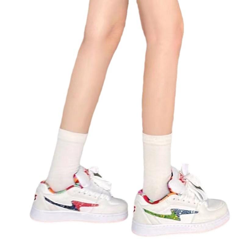 American retro board shoes women ins high value design casual shoes niche comfortable versatile bread shoes