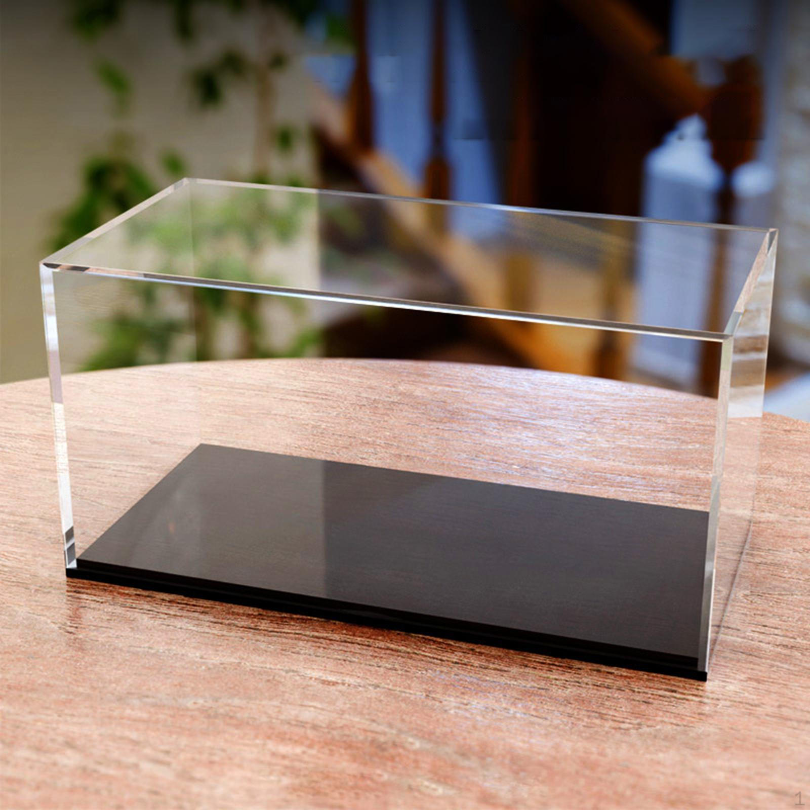 

1:18 Прозрачный акриловый дисплейный кейс, Настольная коробка, Штабелируемая, Пыленепроницаемая защита, Хранение, Витрина для