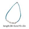 Elegante Perlenkette Einzigartiger Muschelperlen-Choker Schlüsselbein-Kette für Damen Modeschmuck Geschenk Dopamin-Kette