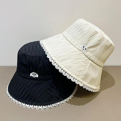 Lace Fisherman's Hat Children Spring and Summer Thin Breathable Sunscreen Visor Basin Hat