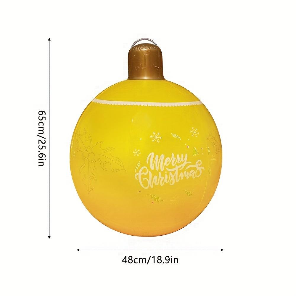 Aufblasbare Weihnachtskugel Weihnachts-Laternenkugel Dekoration Bastelspaß Outdoor Aufblasbare Dekoration Ballon Geschenk