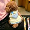 Cat dog clothes spring and summer pet British short blue cat anti-hair loss breathable sun protection tractable teddy bear vest