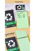 Kaisa Steno Pad: A5 Speed Writing Notebook with Green Inner Pages, 80 Sheets, Symmetrical Columns, Easy-Tear, Wide Line Spacing.