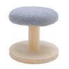 Ironing Board Stool Multifunctional Stable Solid Wood Small Round Ironing Board Stool for Home