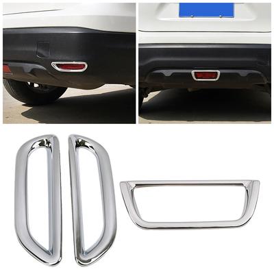 Pentru Nissan Qashqai J11 2014 2015 2016 mașină cromată Refit exterior pentru lămpi de ceață capac cadru ornamente ramă decorare autocolant cu paiete