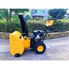 High-Power Hand-Push Snow Blower for Parking Lots and School Grounds