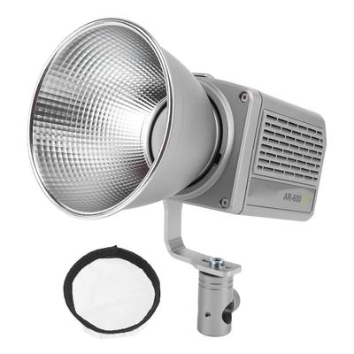 LED Video Light with APP Control 55W 5200LX 5600K PWM Dimmable Handheld RGB COB LED Continuous Light for Studio