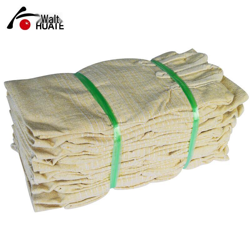 Huater Double Layer Thick Canvas Work Gloves
