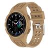 Case+Strap for Samsung Galaxy Watch 6 4 40mm 44mm Transparent Silicone Band Sport Bracelet Galaxy Watch 4 Classic 46 Accessories