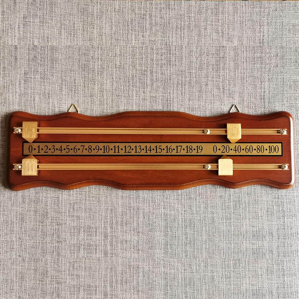 Billiard Score for Home Use, Shuffleboard Scoring System Two Players
