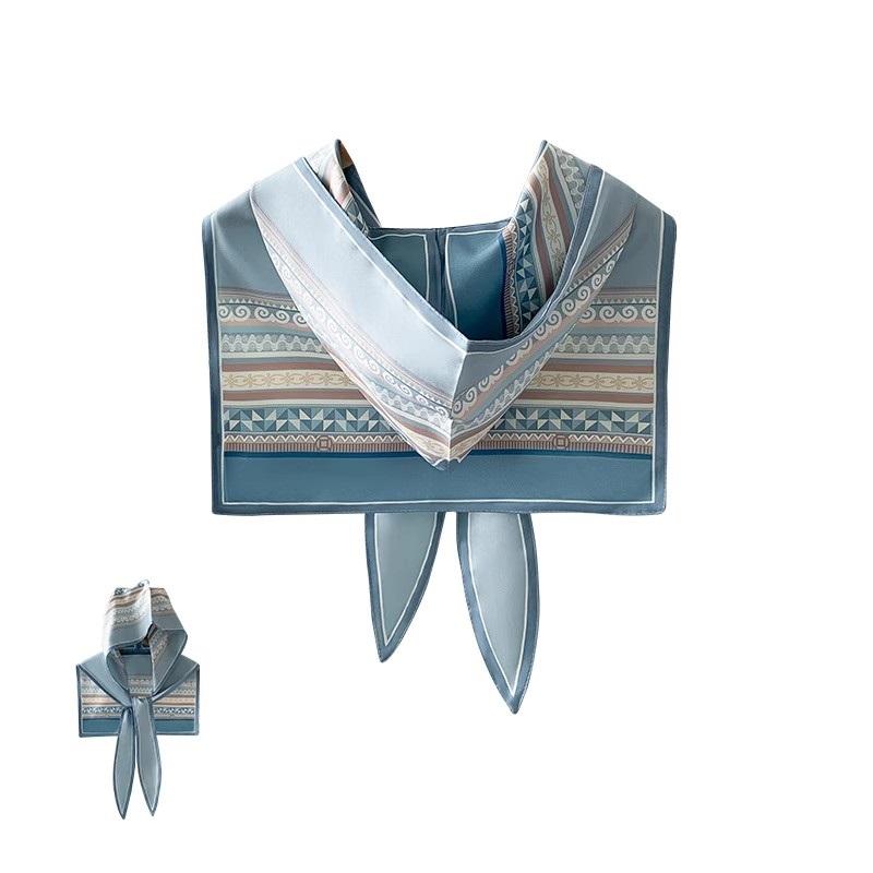 

Новая женская печатная шаль, накладной воротник, съемный большой лацкан, накладной воротник, воротник для одежды, аксессуары