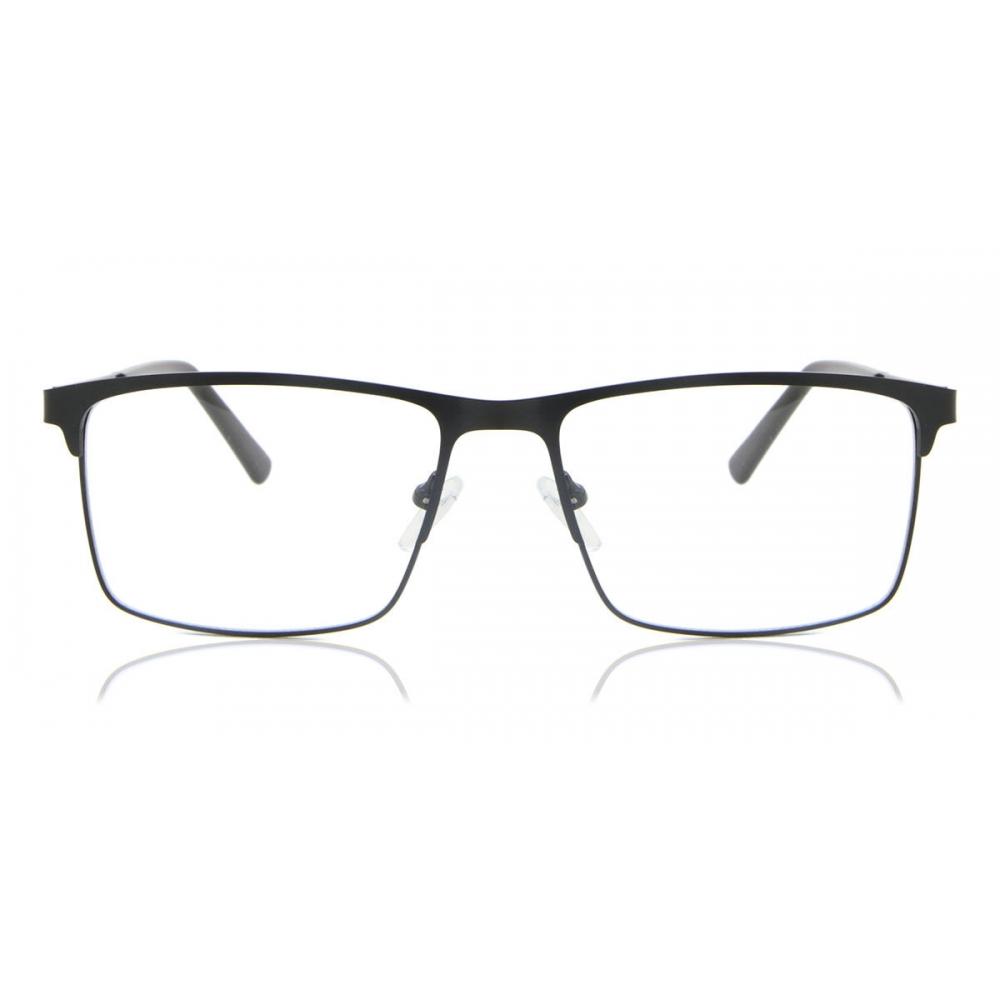 

Full Rim Square Black Smartbuy Collection Spence 909g Fashion Men Eyeglasses Black/56-16-145