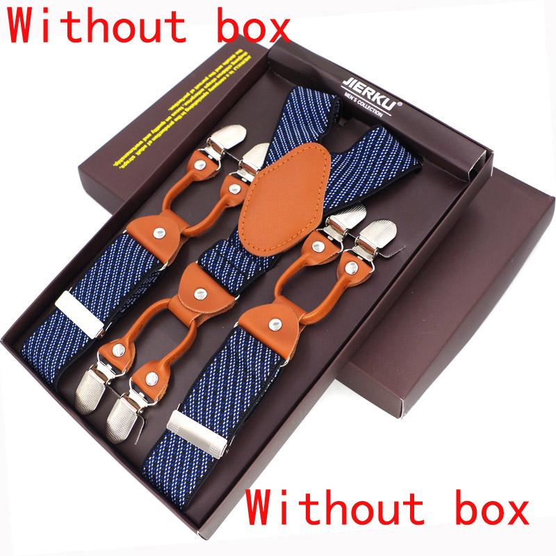 Man's Braces Leather Suspenders Adjustable 6 clip Men's Suspenders Fashion Clothing Recessionista Gift for Dad