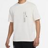 Jordan Solid Color Jumpman Logo Crew Neck Short Sleeve T-Shirt Men Tops White DM1419-901