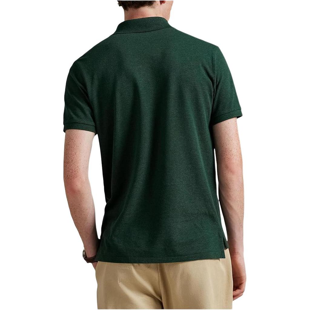 Polo Ralph Lauren Ribbed Arm Patch Embroidered Short Sleeve Polo Shirt Men tops 710534735-483