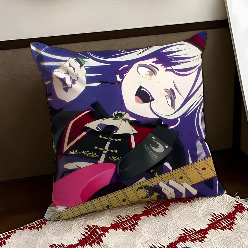 Anime AAve MMujica Cushion Cover Reversible Soft Durable Pillow Cover Home  Car MultiScene Use for Daily Comfort