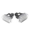 2Pcs Error Free White LED License Plate Light Number Lamp For Mazda A/T (Aka Mazda 6) 2014-2020 For Mazda3 Hatchback 2014-2018