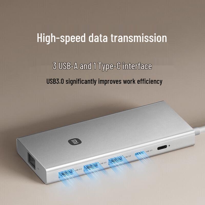 Xiaomi Type-C 10-in-1 USB Hub with 4K HDMI & PD 100W